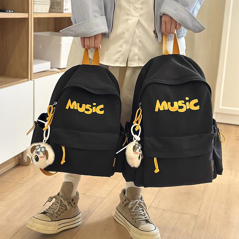 American High Street Large-Capacity Weight-Reducing Backpack for Middle School Boys and Girls