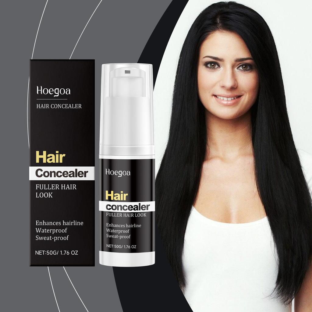 HOEGOA hairline concealer, hair seam filler, forehead shadow, fluffy daily hair concealer