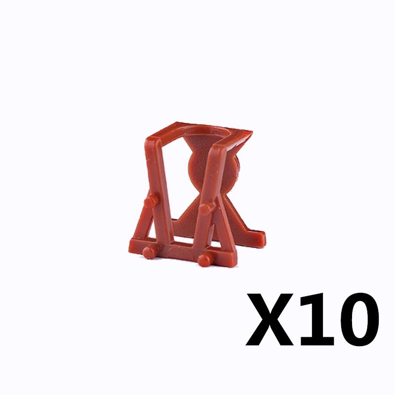 MOC Militärfigur Zubehör Bausteine Alpha SWAT Helm Weste Rucksack Knieschoner Nachtsichtgeräte Steine Spielzeug K017