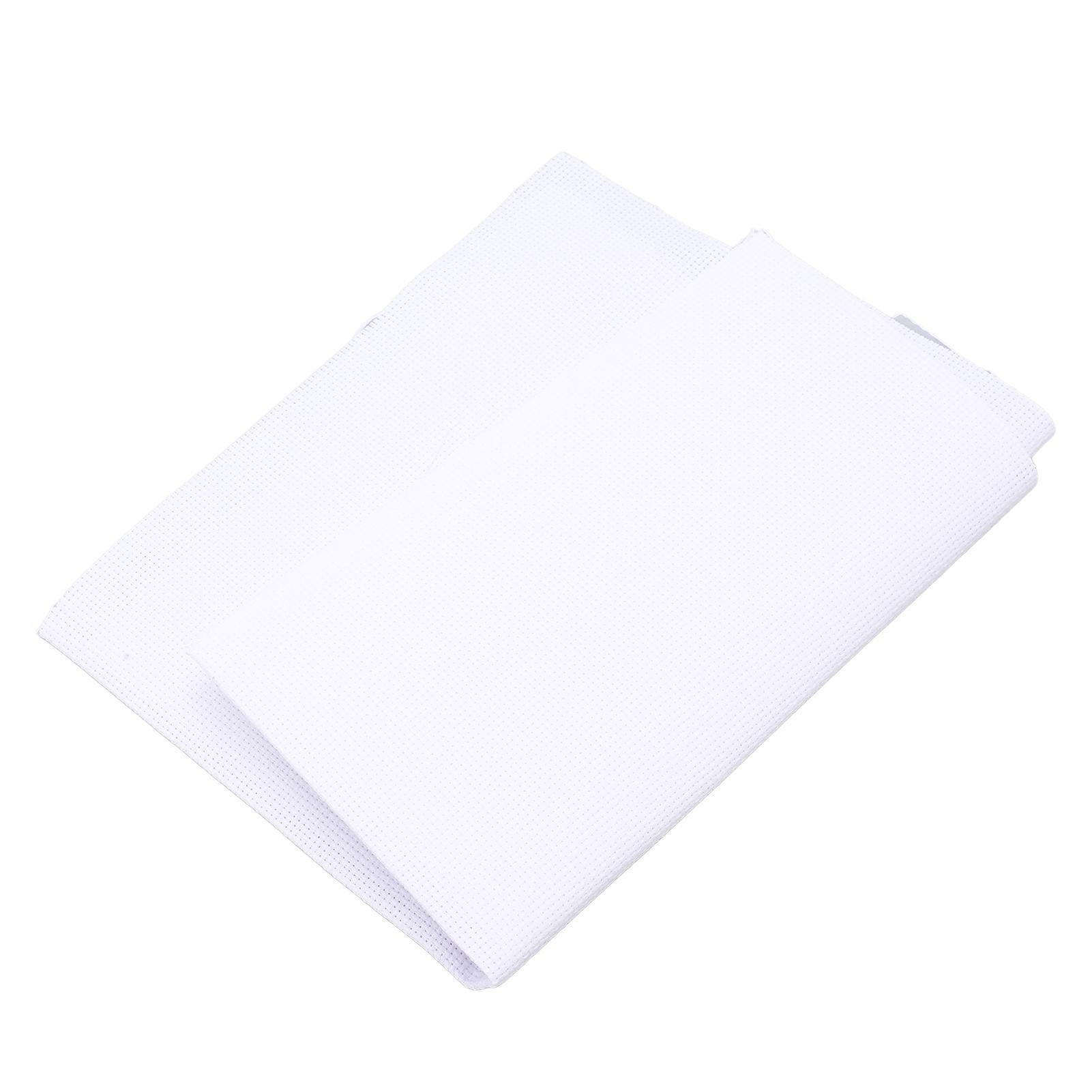 

Сетка для вышивки крестиком 14CT 30x45см Белый хлопковый материал принадлежности для вышивки для сумочки