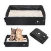 Portable Pet Cat Litter Mat Waterproof Pet Litter Box Travel Foldable Cat Litter Box Outdoor