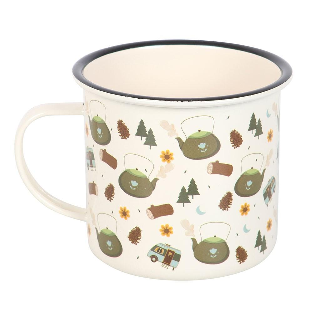 Something Different Camping Enamel Mug