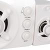 Computer Speaker 2.1 USB Powered Stereo Subwoofer Multimedia Wired Speaker with RGB LED Light for PC Laptop