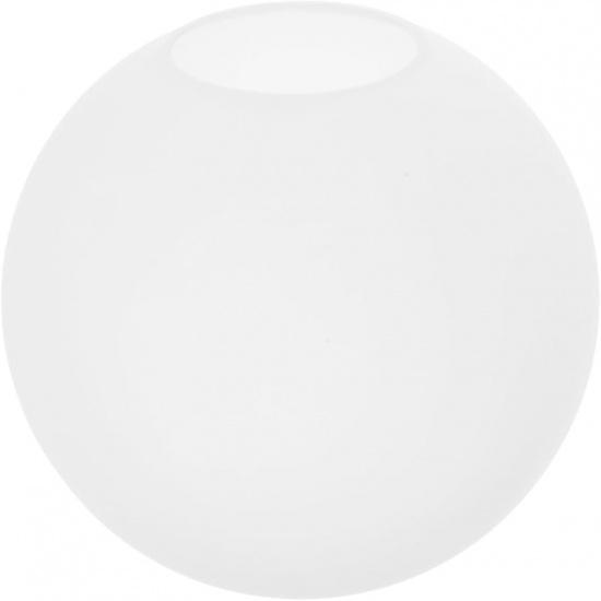 Vaguelly 6 Inch White Frosted Glass Globe Lamp Shade - Replacement Glass Globe Shade Cover, Round Ball Lamp Cover for Ceiling, Wall Fixtures