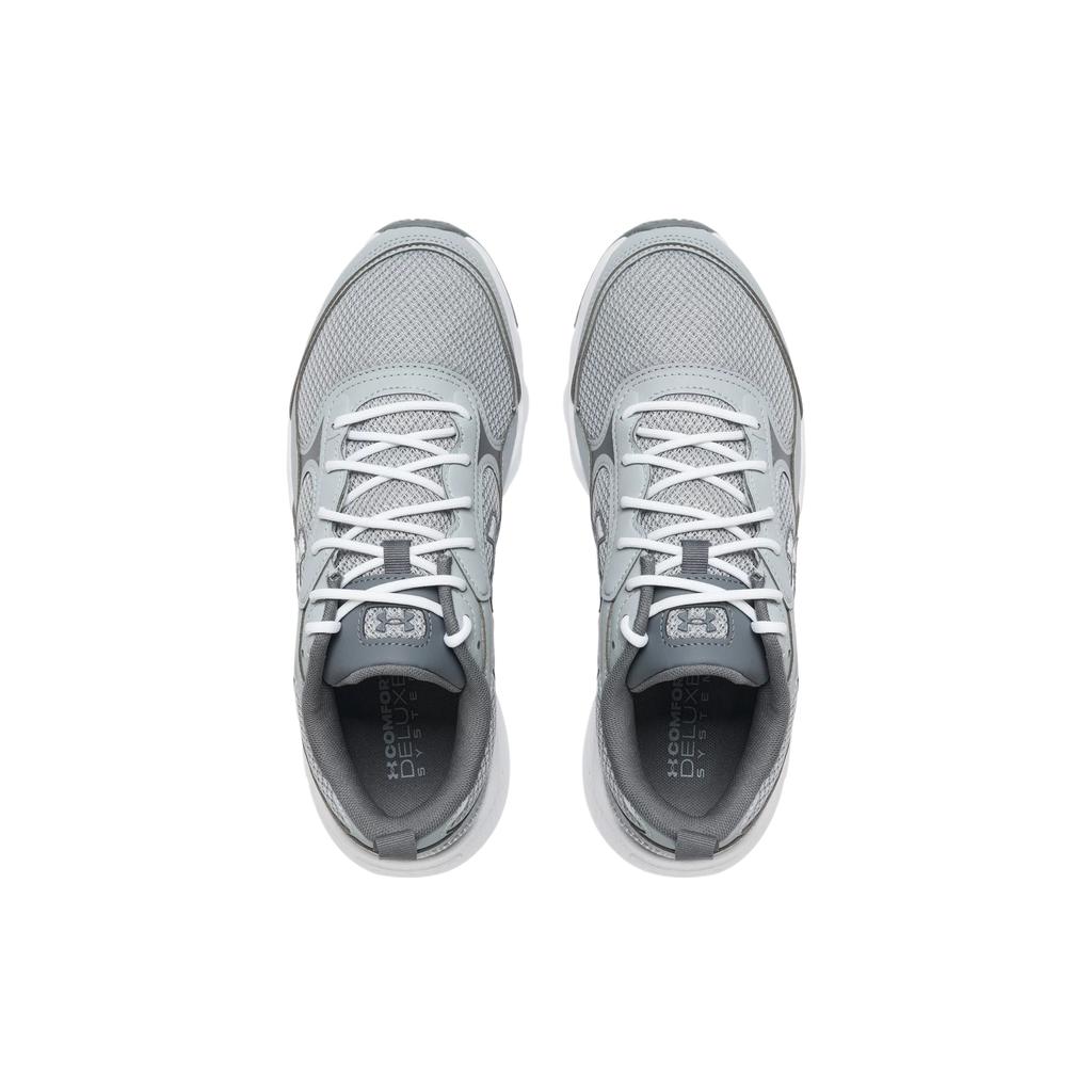 Under Armour Charged Vantage Lux 3 Mesh Round Toe Lace-Up Breathable Rebound Low-Top Lifestyle Sneakers Men sneakers Modern-Gray 6007204-011
