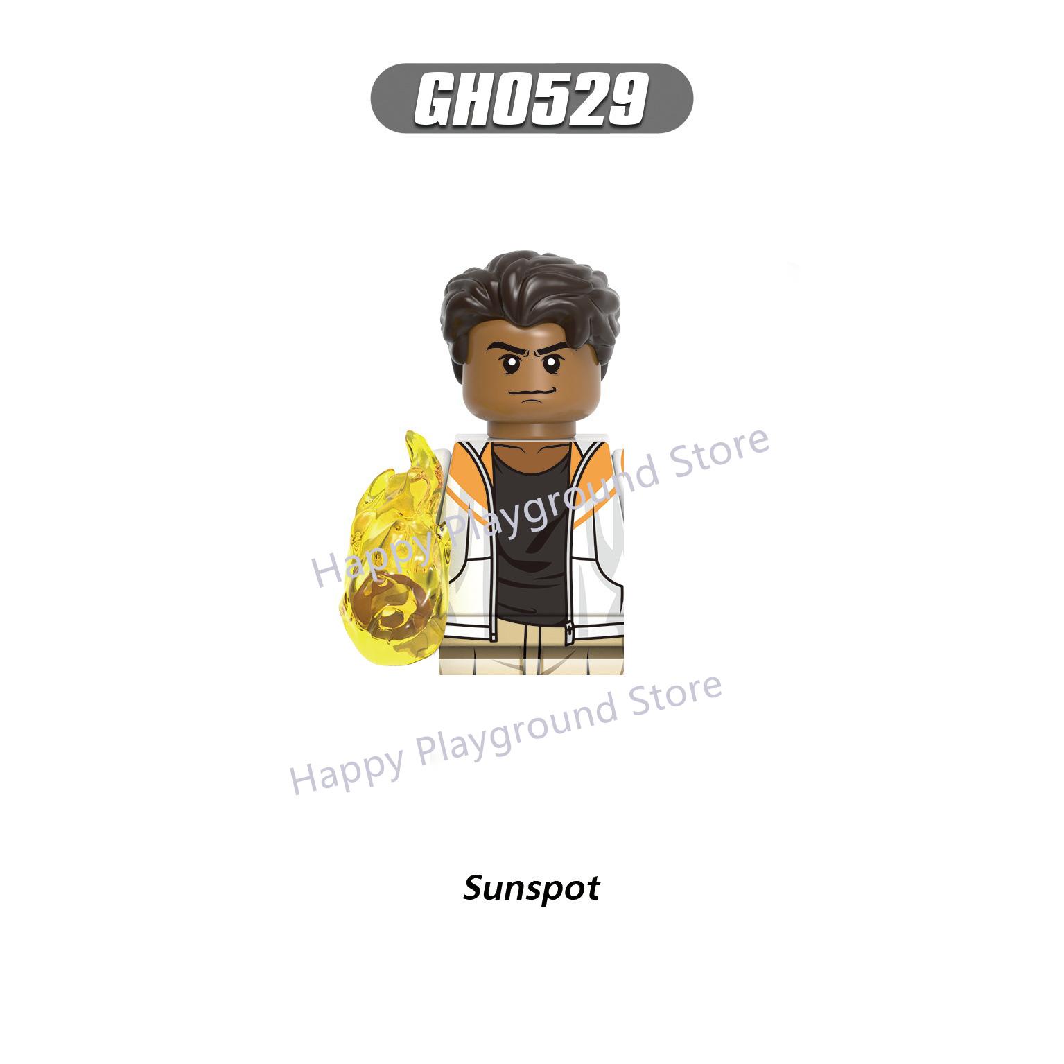 G0170-G0187 New Marvel Superhero Assembly Building Blocks MINI Puzzle Brick toy Deadpool Collection Gift