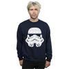 Star Wars Mens Christmas Stormtrooper Helmet Sweatshirt