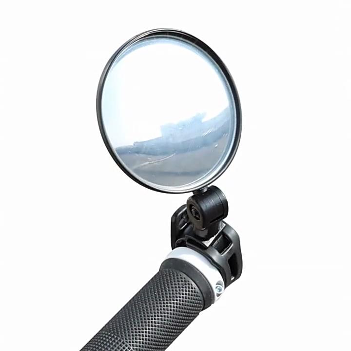 Rétroviseur réglable pour vélo, outil de sécurité pour vtt, vélo de route, guidon, œil arrière, accessoires de cyclisme 8cm