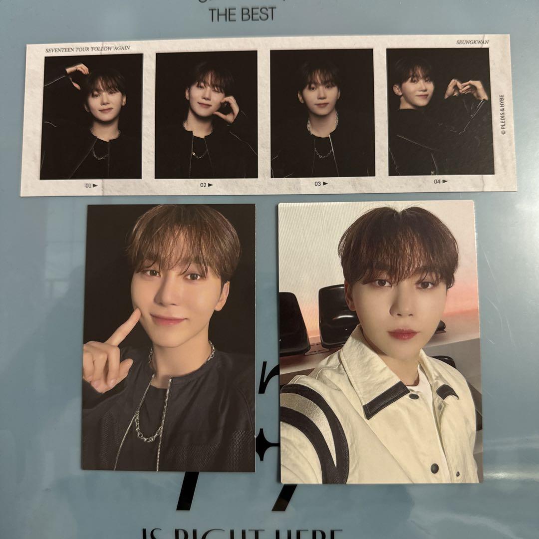

[USED] SEVENTEEN Seungkwan FOLLOW AGAIN trading card