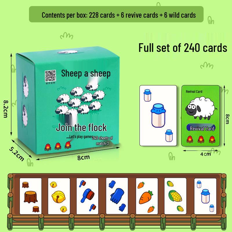 Raise a Sheep: Multiplayer Card Puzzle Game for Parties & Family Fun