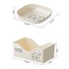 Home Cartoon Bone Spitting Plate Set, Dining Table Plates, Plastic Material, Living Room Fruit Plate, Garbage Plate