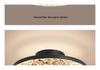 Large Wind Power Ceiling Fan with Light - Invisible Blades, Frequency Conversion for Living and Dining Rooms, Bedrooms