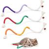 Cat Chew Rope Toy Cotton Rope Chew Toy Safe Tooth Cleaner Kitten Nip Toy for Teeth Cleaning Indoor Cats Exercise And Interactive Play