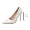 Fashion Sexy High Heels for Women Pointed Toe 10cm Stiletto Heeled Pumps Spring Autumn Woman Elegant Solid Slip On Banquet Party Shoes