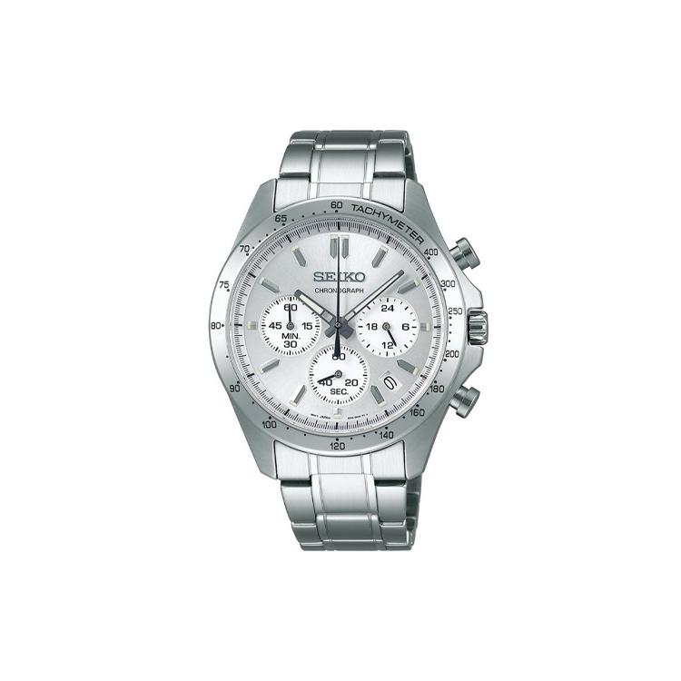 

SEIKO SPIRIT Quartz Movement Stainless Steel Strap Watch Men s Watches Silver Dial SBTR009 Silver Dial