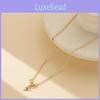 Elegant Copper Inlaid Zirconia Comma Jewel Necklace Versatile For Everyday And Fashionable Occasions