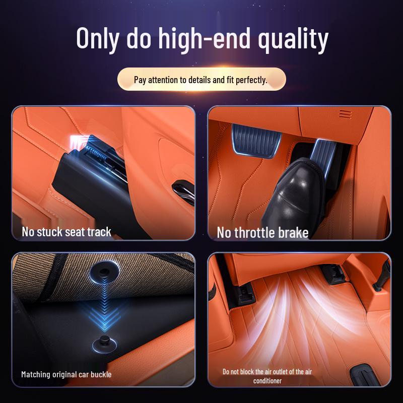 GAC Trumpchi M8 Floor Mats, 2025 Qiankun Edition - Full Coverage Car Interior Upgrade.