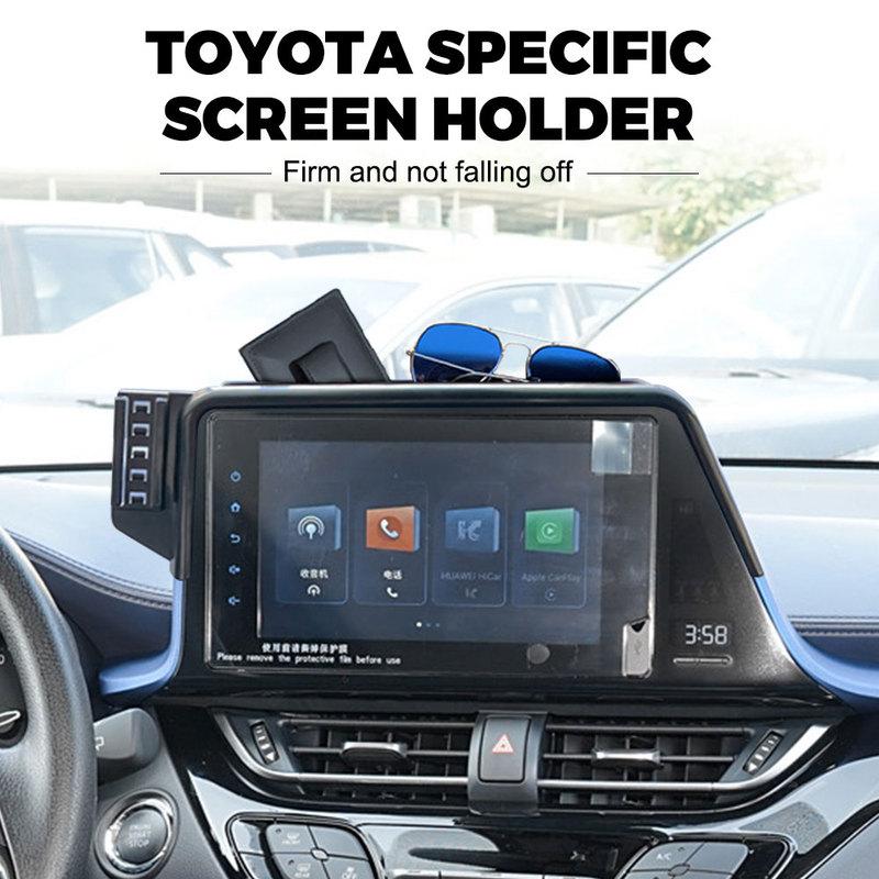 For Toyota CHR C-HR 2018 Car Phone Holder Screen Fixed Navigation Bracket Base Wireless Charging Accessories