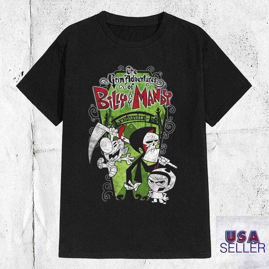 The Grim Adventures of Billy and Mandy T Shirt Full Size S-5XL BE2790 XXXXL