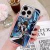 Yugioh Seto Kaiba Phone Case for iPhone 17 16 15 14 13 12 11 Air Pro Max Plus Electroplated Silver Cover