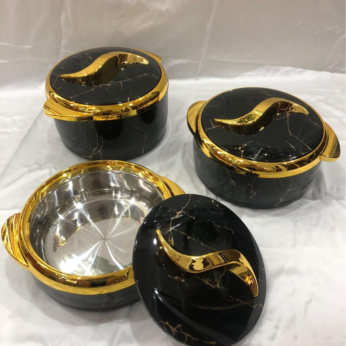 

Набор из 3-х изолированных круглых контейнеров - Africa Edition (1500мл, 2000мл, 2500мл) 1500ML