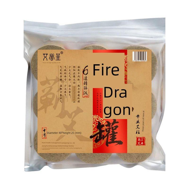 Jars, Non-Ash Shedding, 6 Layers of Golden Velvet Pure Moxa, for Home and Commercial Use, Three-Year Aged, Low Smoke, Suitable for Beauty Salons