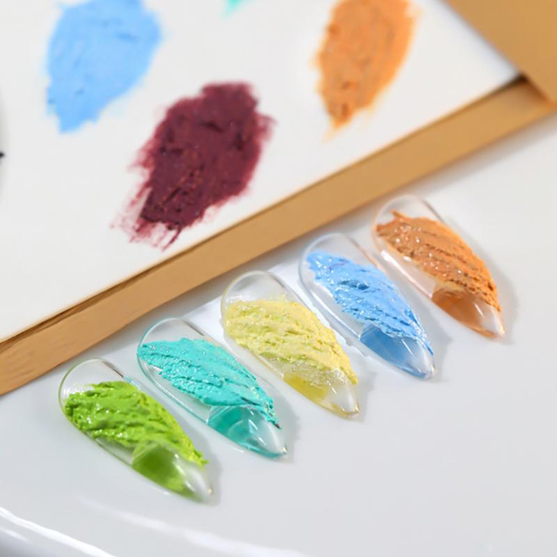 Nagelverstärkung Quarzsand Multifunktionaler Farbmalerei Klebstoff Tippen Gradient Klebstoff Material DIY Pulver Gips