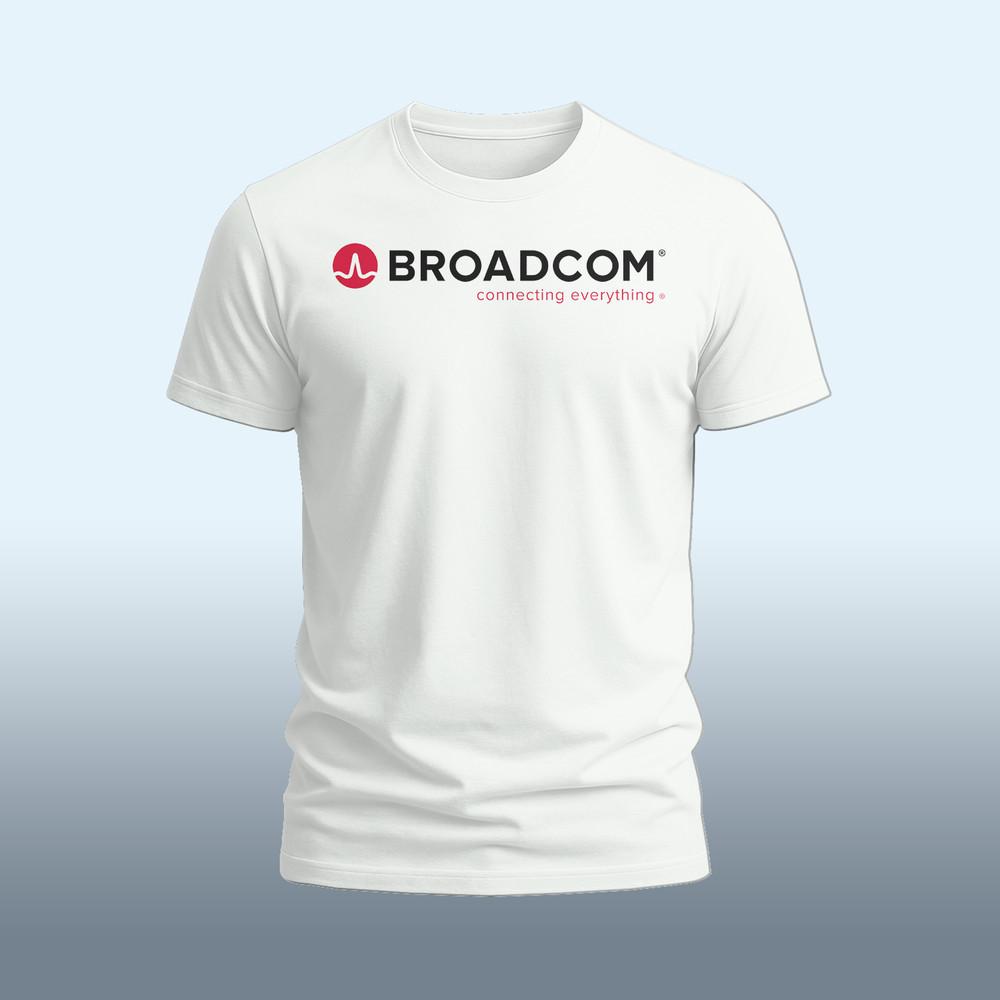 Broadcom Connecting Everything logo funny T-Shirt Size S-5XL Made in USA Unisex T-Shirt