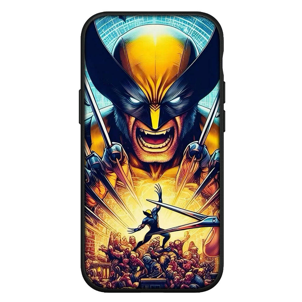 Cover for iPhone 17 16 15 Xiaomi Poco Redmi Note 14 13 12 8 Pro Max 9 16e Samsung Galaxy S25 S24 S23 OPPO Huawei Wolverine Cartoon Deadpool Phone Case