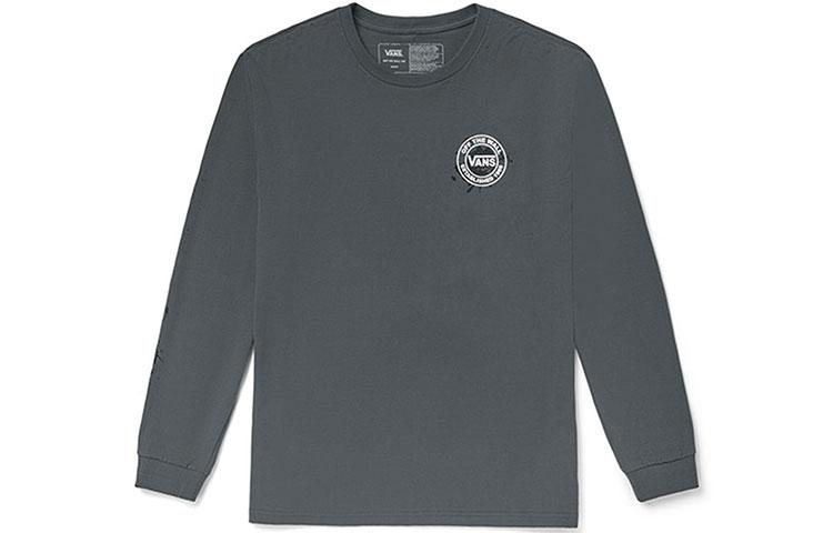 Vans T Shirts Unisex Gray Crew Neck Moderate Straight Fit VN0A5F511LG L