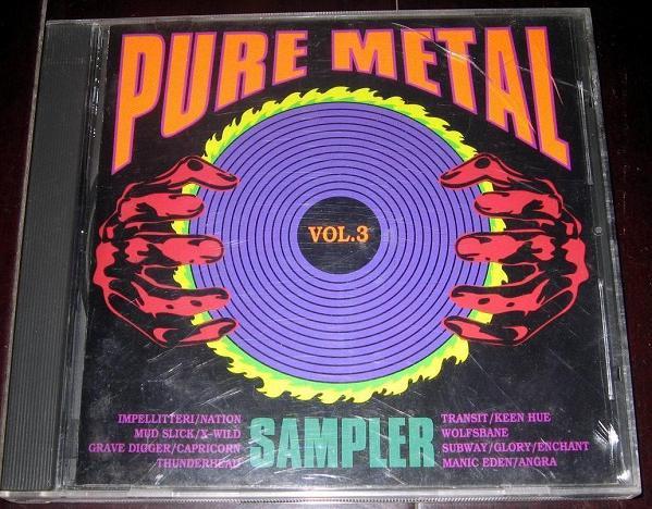 

CD VARIOUS - Pure Metal Sampler Vol. 3 VICP15036 Victor 1994 Japan Obi Rock Used