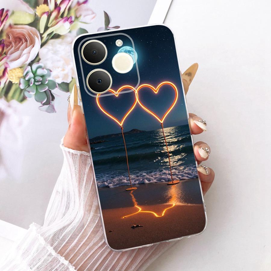 För Realme Note 70 70T Fodral Söt Katt Tecknad Mönster TPU-skydd För Realme Note70T Narzo 80 Lite Mjukt Silikon Fodral