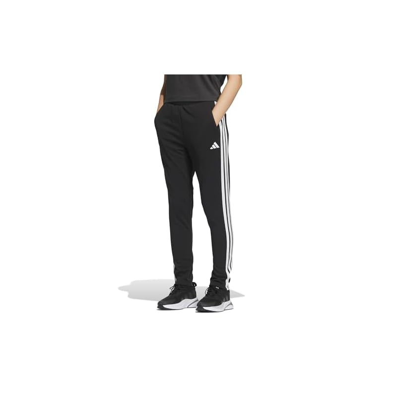 Adidas Must-Have 3-Stripes Track Pants for Women, JVP36 Black/White (JW9789) Size M