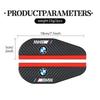 BBKB9 2pcs Car Rearview Mirror Rain Carbon Fiber Protector Stickers For BMW M Performance E36 E46 E60 E90 E91 E92 E93 F30 F20