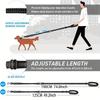 High-strength Elastic Explosion-proof Punching Leash Heavy Duty Tactical Bungee Traction Rope Medium Large Dog Leashs