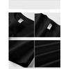 European Size Heavy   Trendy Brand Printed Short-sleeved T-shirt Men's Summer New Large-size Versatile Casual Top