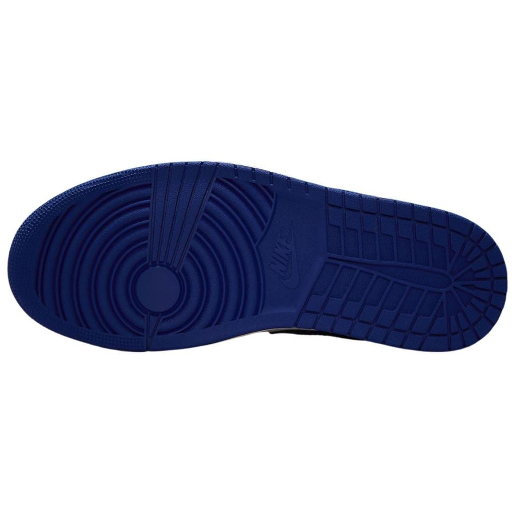 Jordan Air Jordan 1 Mid Top Vintage Basketball Shoes Unisex Blue White DQ8426-102