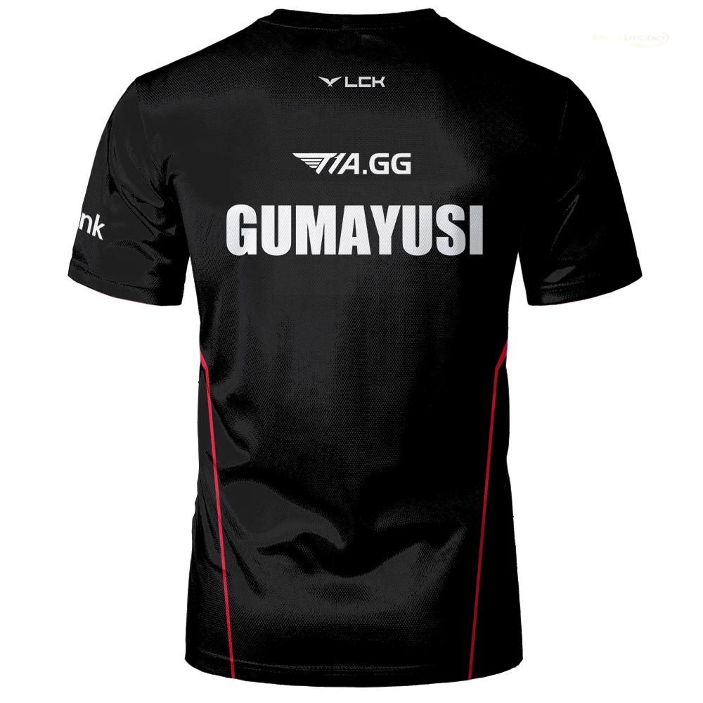 T1 E-Sports Strój Drużyny Wspierającej Koszulka E-sportowa League Of Legends Koszulka Sportowa Drużyny Gra Męskie Ubrania Konkursowe Top