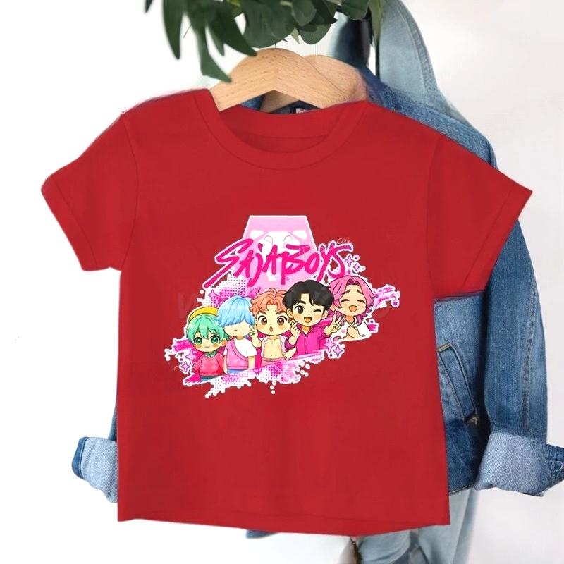 

Hunter Saja Printed Children s T-shirt Summer Cotton Top T-shirt 150