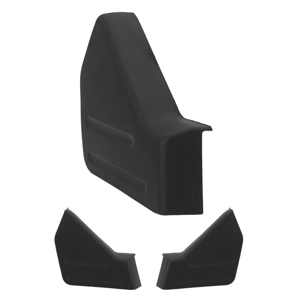 Seat Trim Cover Panel Scratch Resistant Strong Structure Black Textured Seat Housing Panel for Vehic