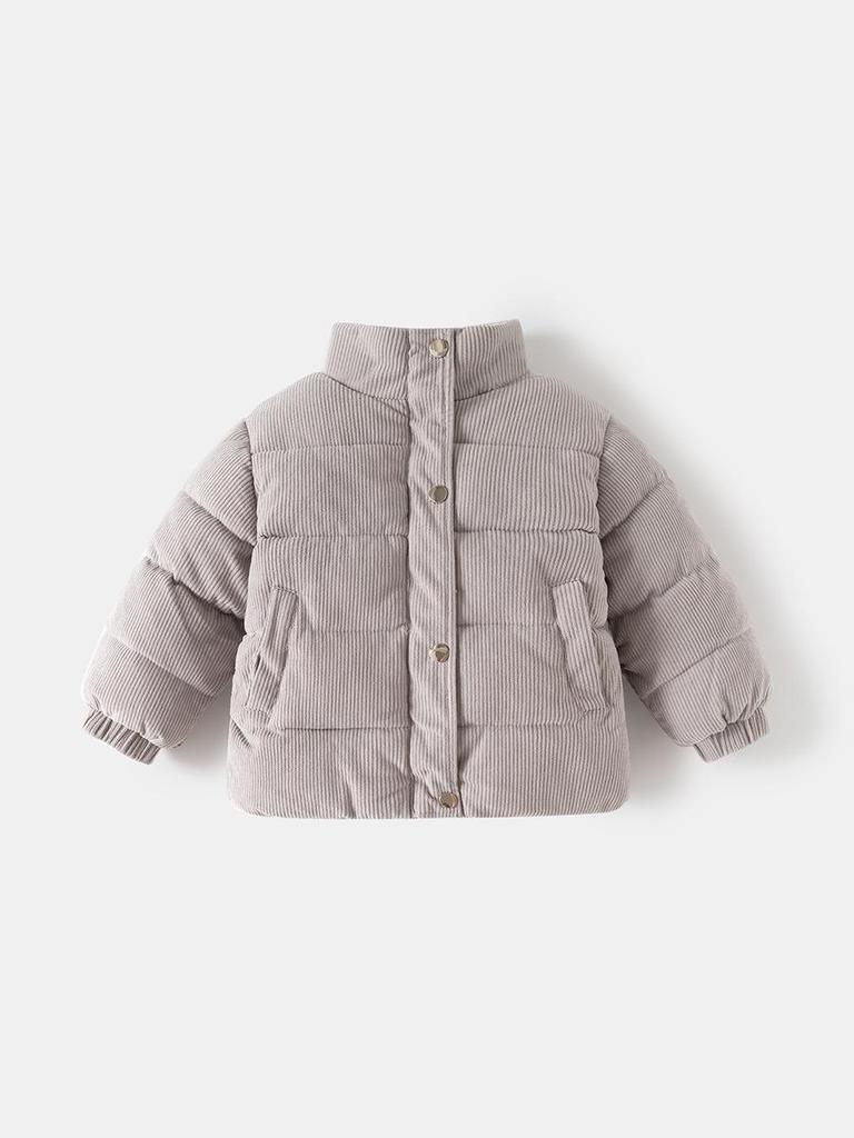 Children's Winter Cotton Padded Jacket - Unisex Korean Style for Autumn/Winter 2025