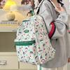 Crayon Shin Chan Cartoon Anime Printed Nylon Backpack Cute And Children Casual
