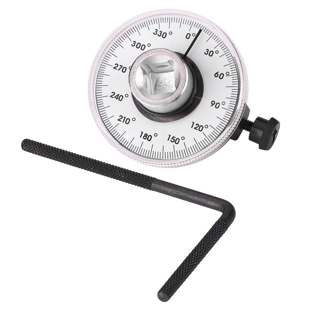 1 2 Inch Adjustable Drive Angle Torsion Wrench Measure Car Gauge Tool Set 360 Degree Angle