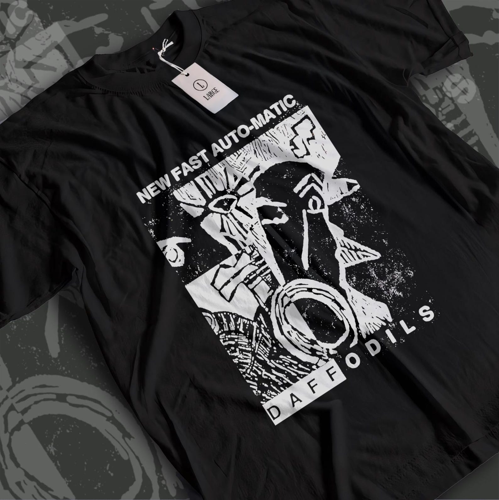 New Fast Automatic Daffodils T-Shirt - Madchester Indie Rock Tee - 90s Alternative Music Shirt - Unisex S to 5XL S