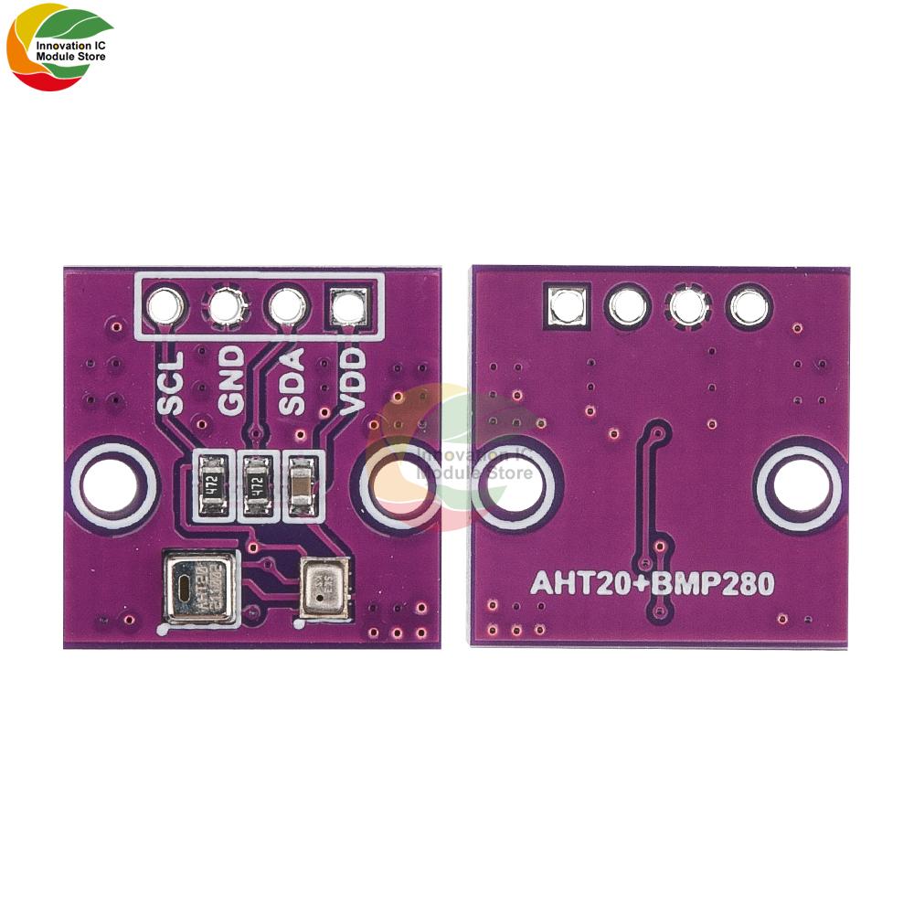 AHT20+BMP280 Temperature,Humidity And Air Pressure Module High-precision Digital Temperature Pressure Sensor