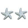 1000Pcs Pearl Color Plastic Starfish Flat Back Cabochon Scrapbooking DIY Embellishments Slime Charm Jewelry Hairpin Craft Decor