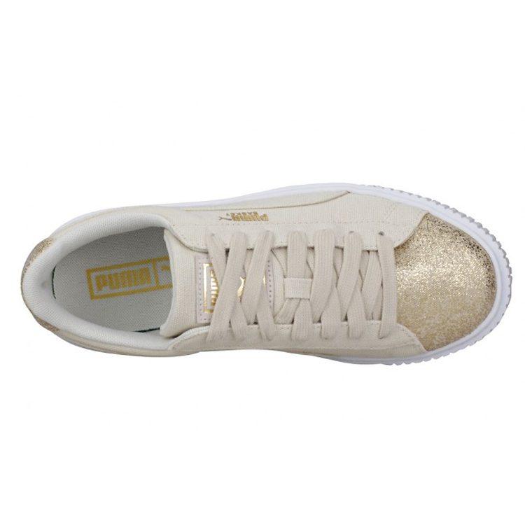 Puma Basket Platform 'Cream Y' Women's 366494-01