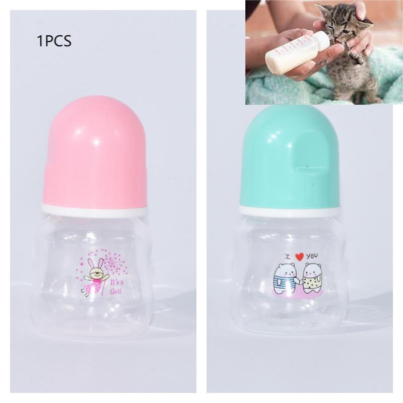 

Бутылочка для котенка с мягкой соской, набор, кормушка для новорожденных кошек и собак, зоотовары