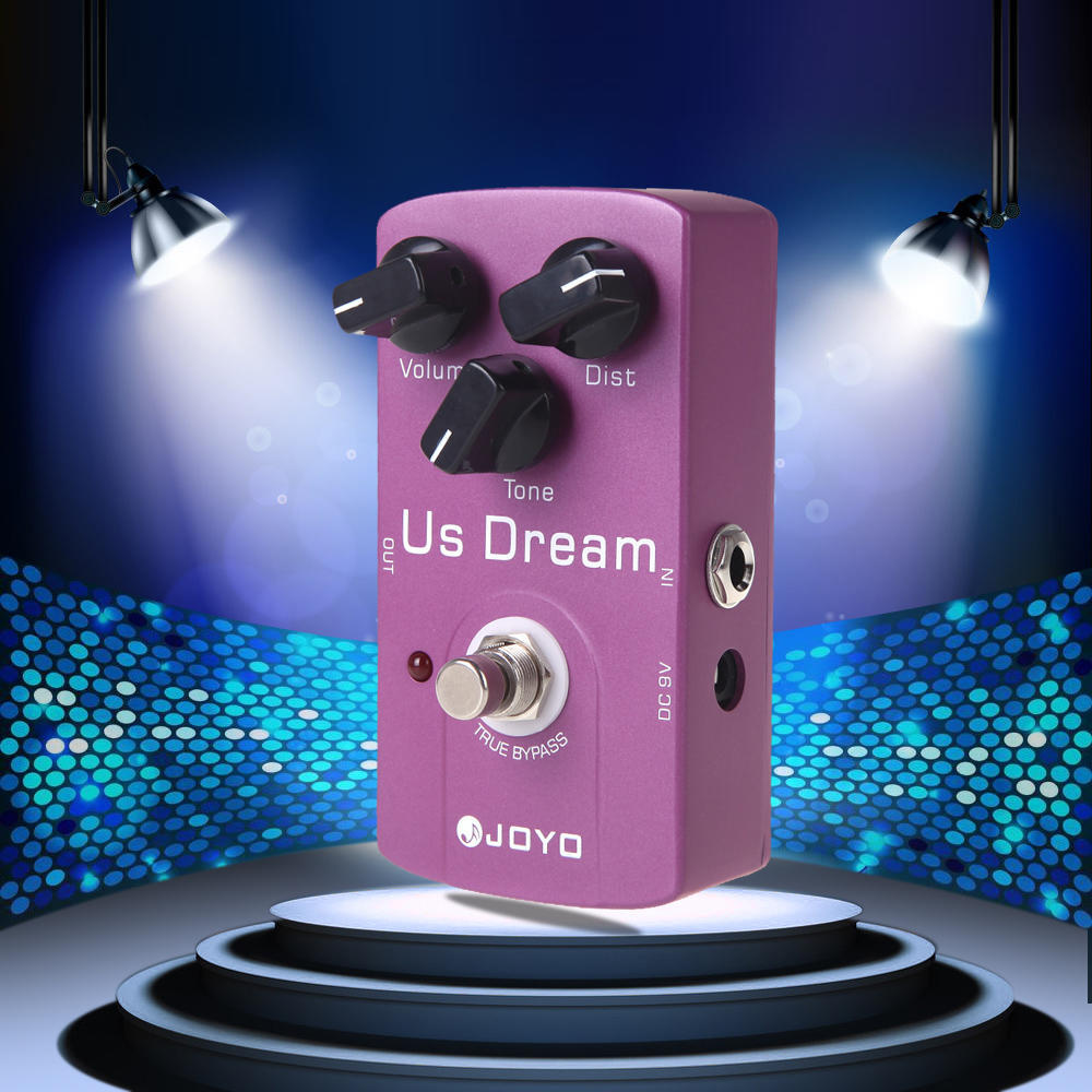 

JOYO JF-34 Педаль эффектов для гитары Distortion True Bypass