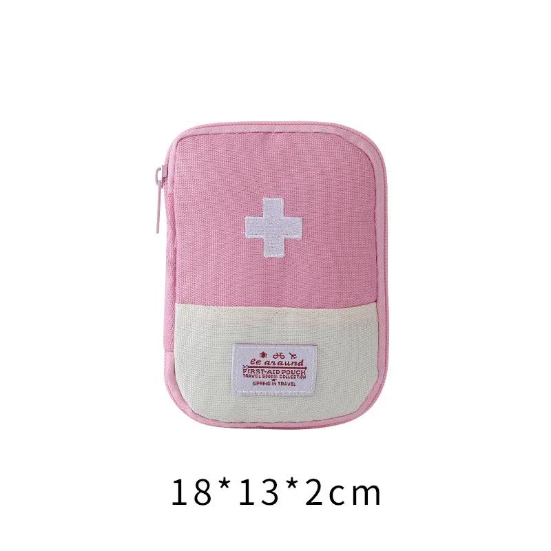 Mini First Aid Kit Portable Medicine Bag Organizer Outdoor Travel Household Medicine Pill Storage Bag Medical Emergency Kits